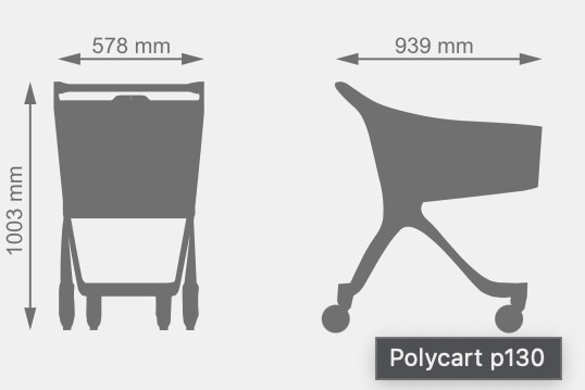 Schematic drawing for Small Plastic Trolley
